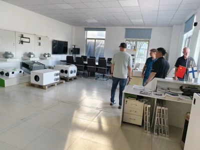 Иностранные клиенты посетили компанию Enchoy (Suzhou) Ventilation System Co.,...